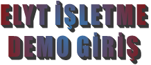 ELYT İŞLETME  DEMO GİRİŞ